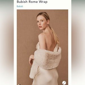 BHLDN Bubish Rome Wrap Ivory